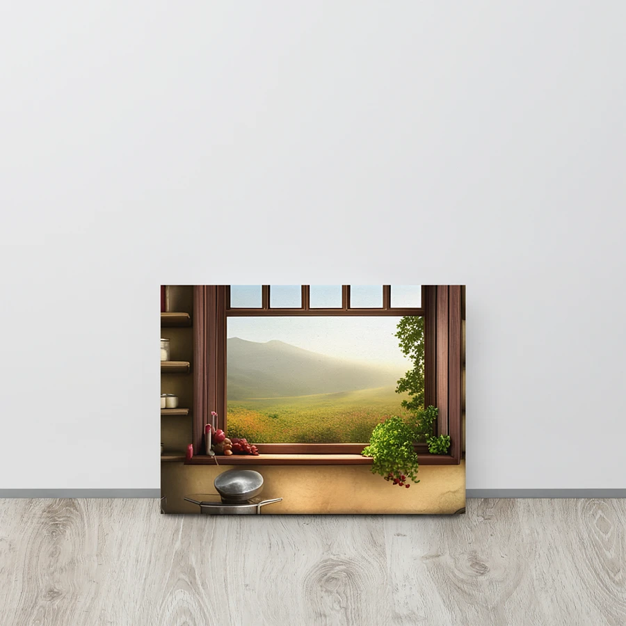 RUSTIC KITCHEN WINDOW CANVAS product image (15)