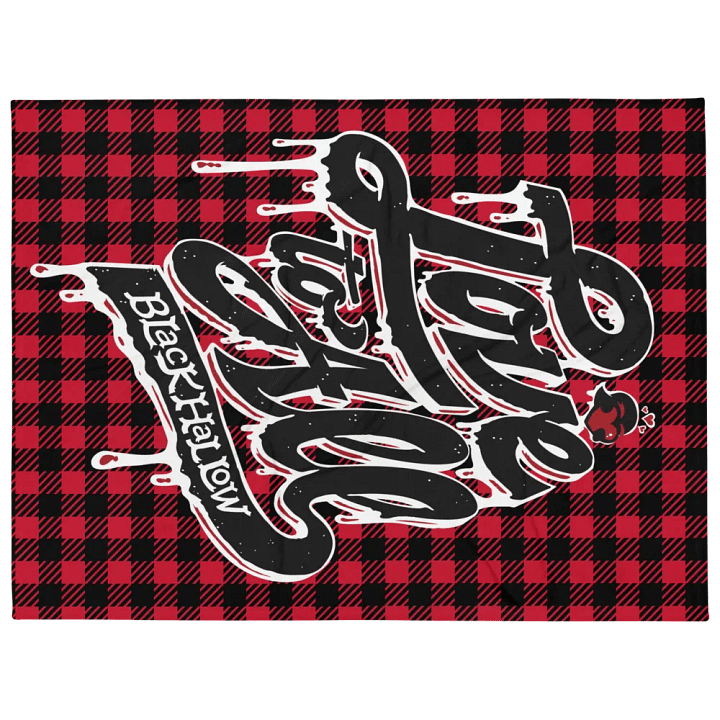 L2A Black Flannel Blanket product image (2)