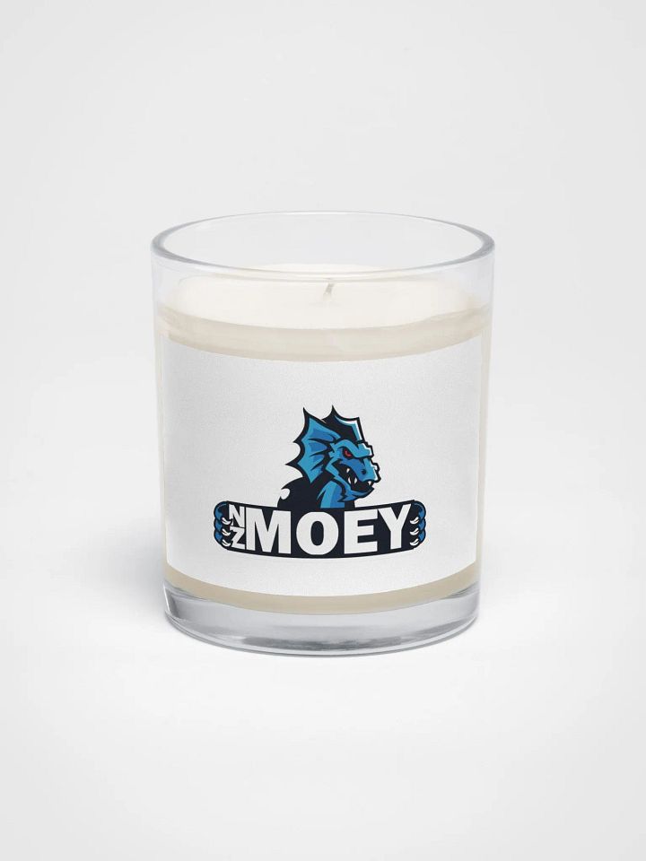 NZMOEY Soy Wax Candle In A Clear Glass Jar product image (1)