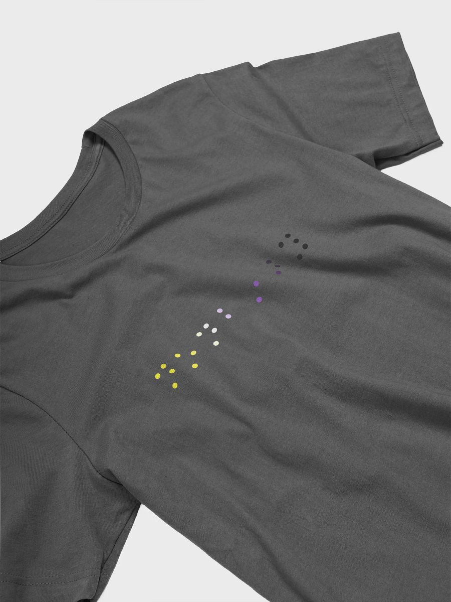 nonbinary contracted braille t-shirt product image (3)