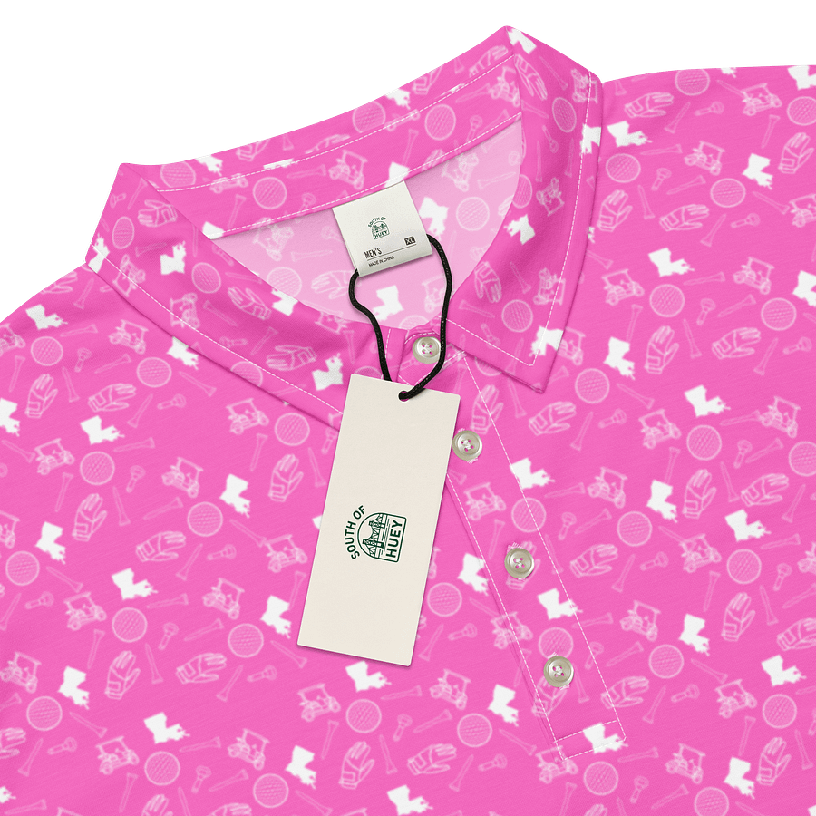 Golf BR Hot Pink Slim Fit Polo product image (4)