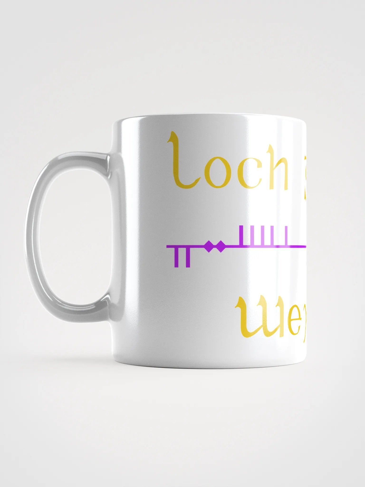 Wexford/Loch Garman Celtic Scholastic style Ogham Mug product image (6)