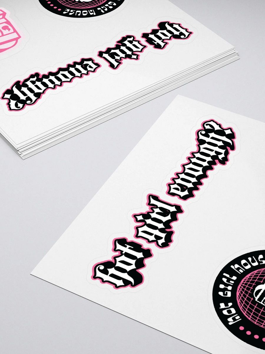 Hot Girl House Mini Sticker Set product image (4)