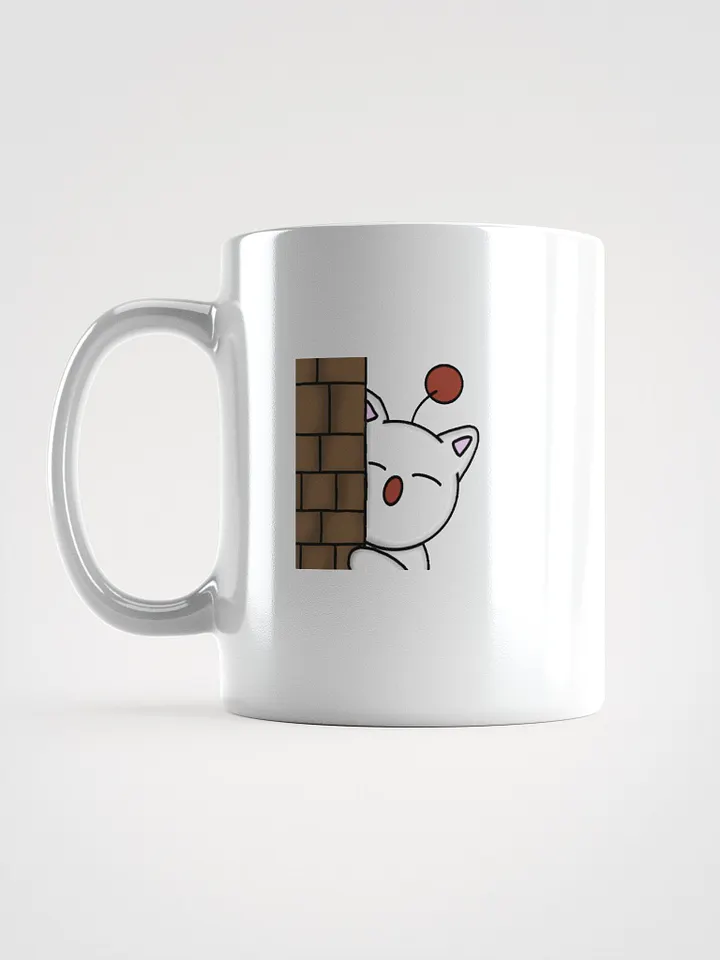 moogle peek white mug product image (1)