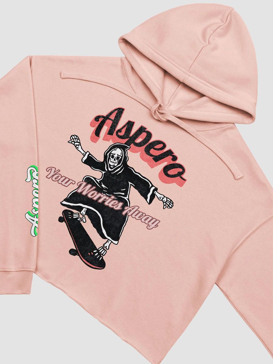 Aspero Bella+Canvas Fleece Crop Hoodie product image (27)