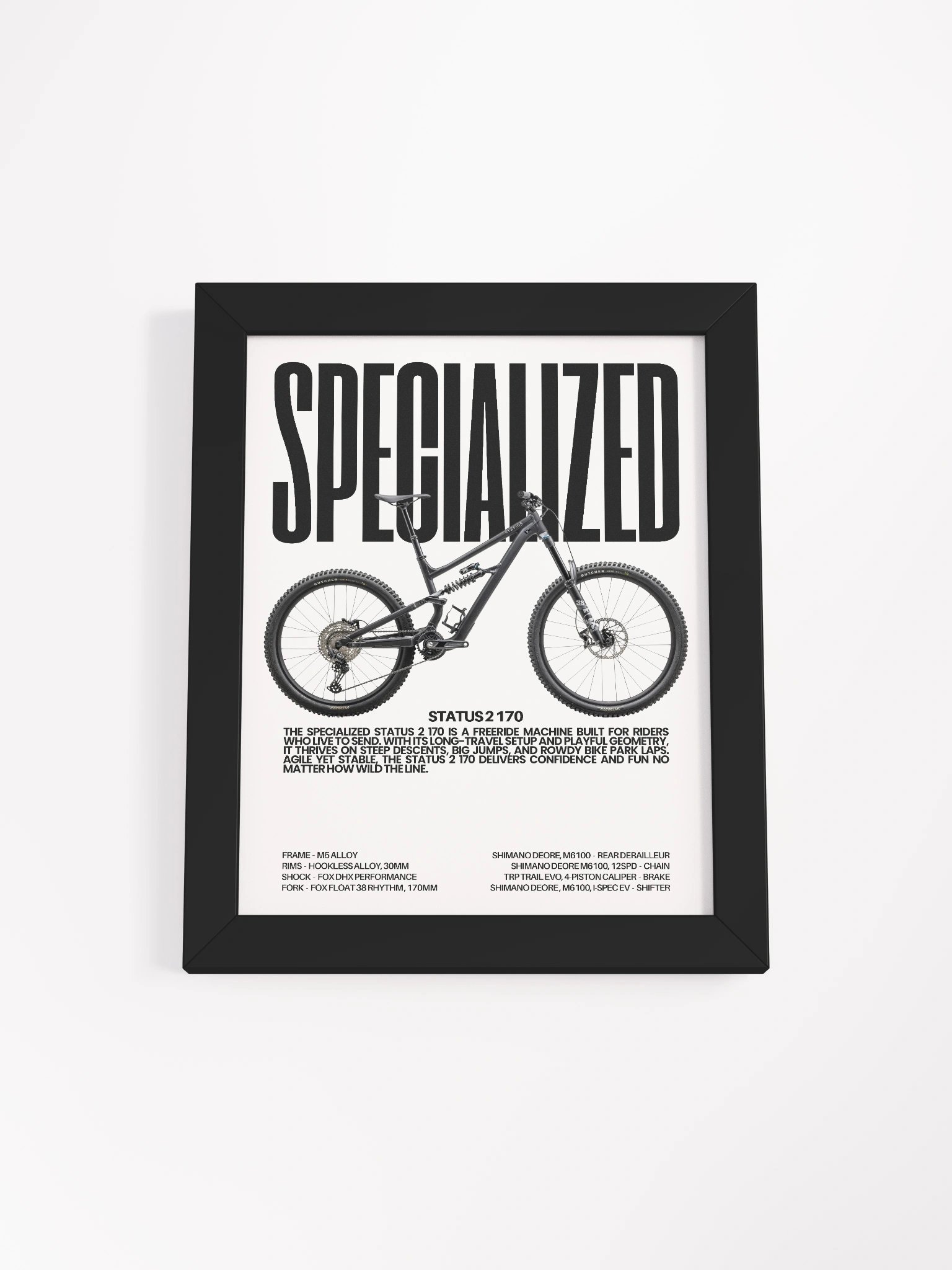 Specialized Status 2 170 frame product image (2)