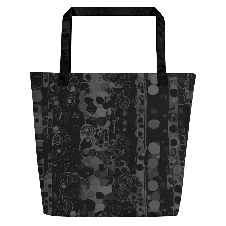 klimt inspired in blacks tote bag for classy men and ladies product image (1)