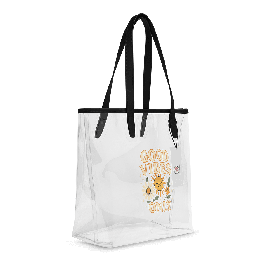 Sunshine Vibes Clear Tote Bag product image (6)