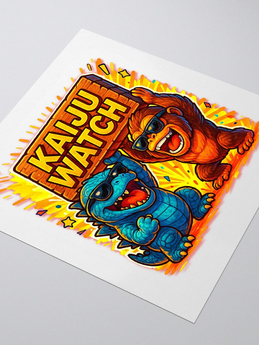 Kaiju Watch - Watch Party! Fun Sticker Set product image (8)