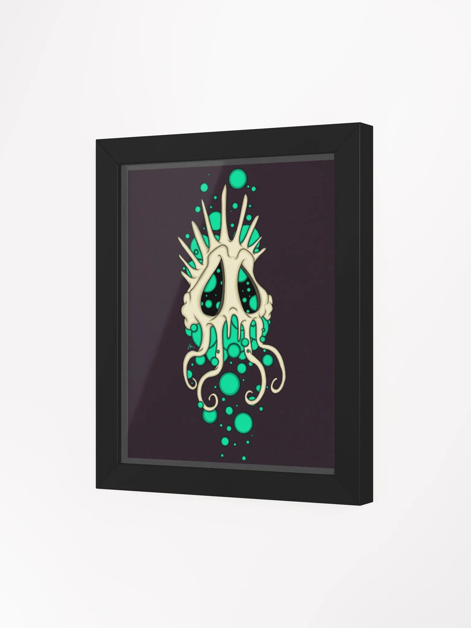 FRAMED - Skull Jellyfish Thing product image (3)