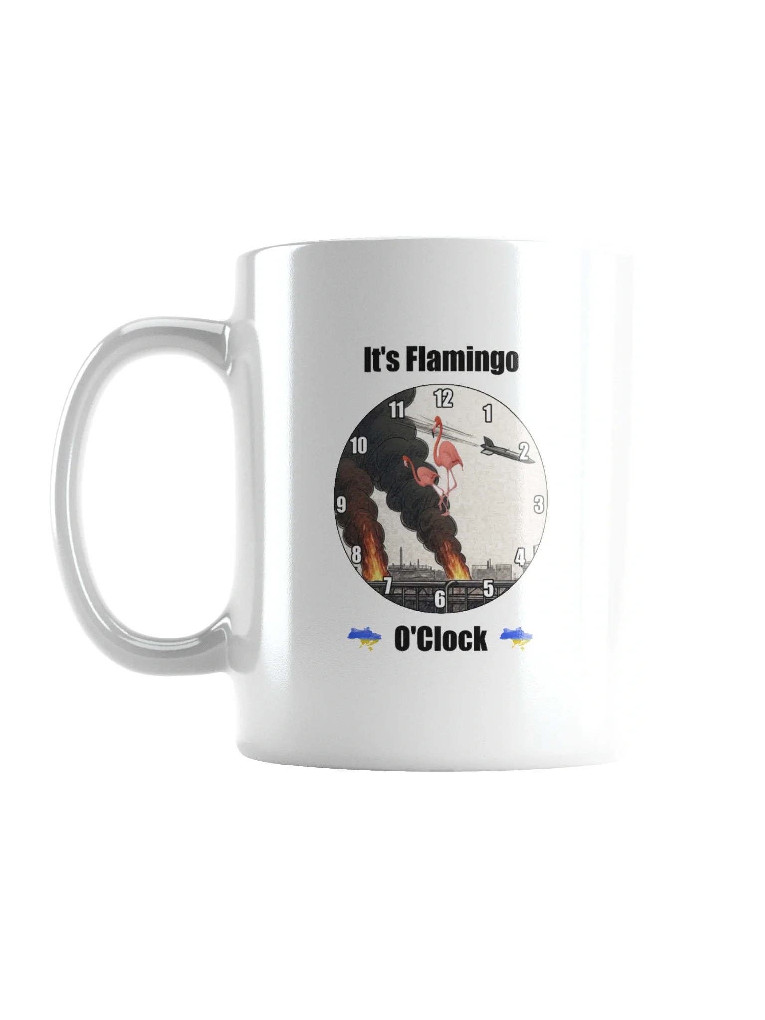 Flamingo o'clock mug product image (2)