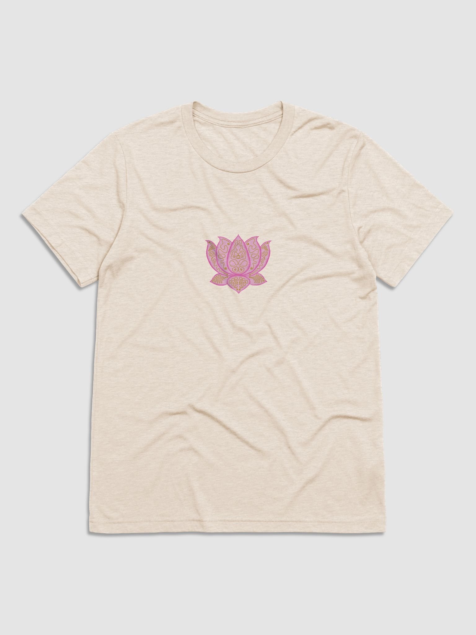 Lotus Eye Unisex Tri-Blend Tee product image (2)