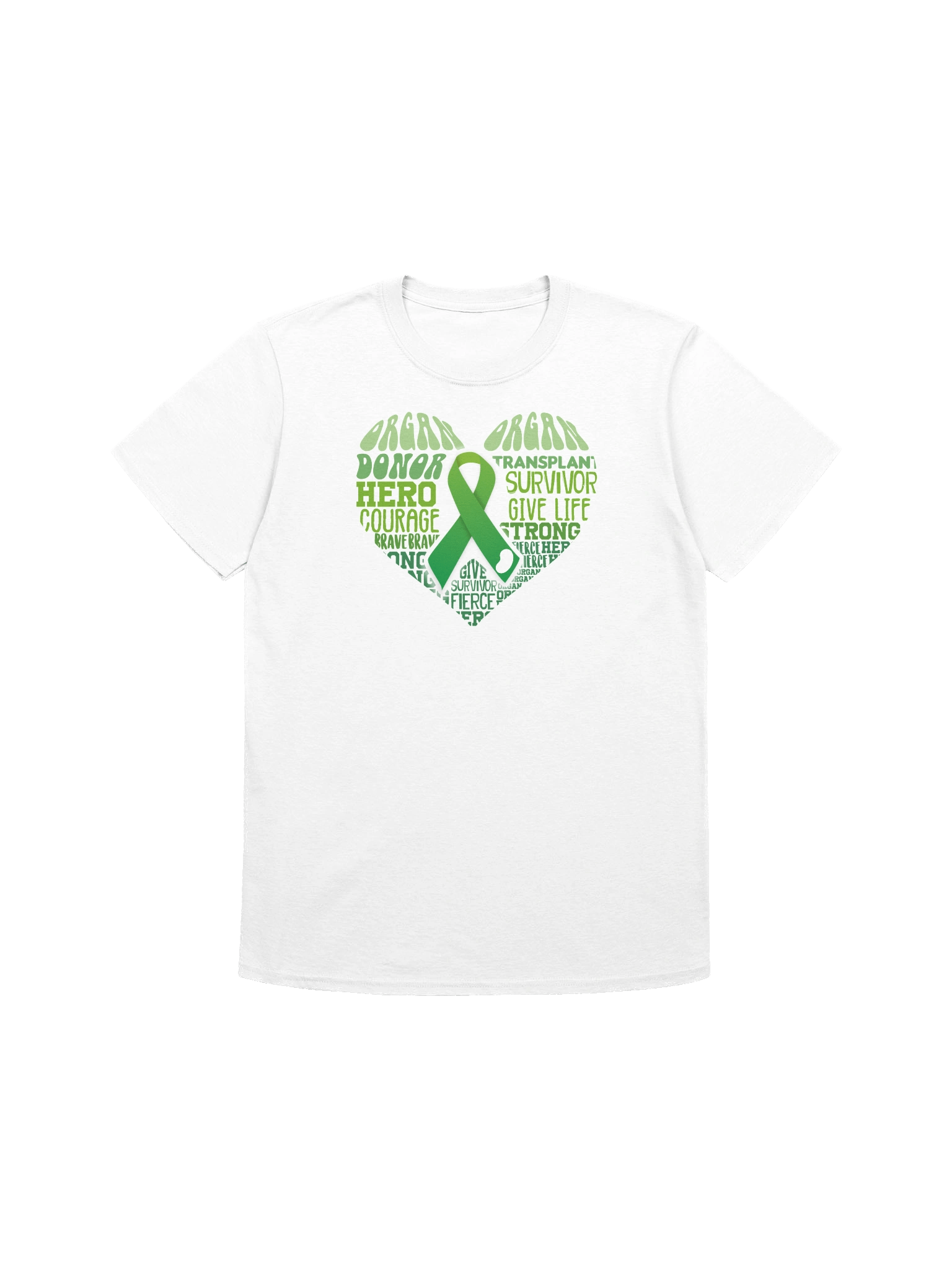Green Ribbon Hero Unisex T-Shirt product image (1)