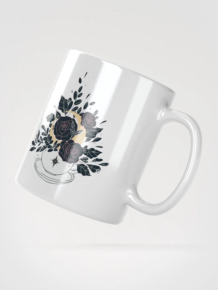 JeffBrutlag Florals and Moon Logo Coffee Mug product image (4)