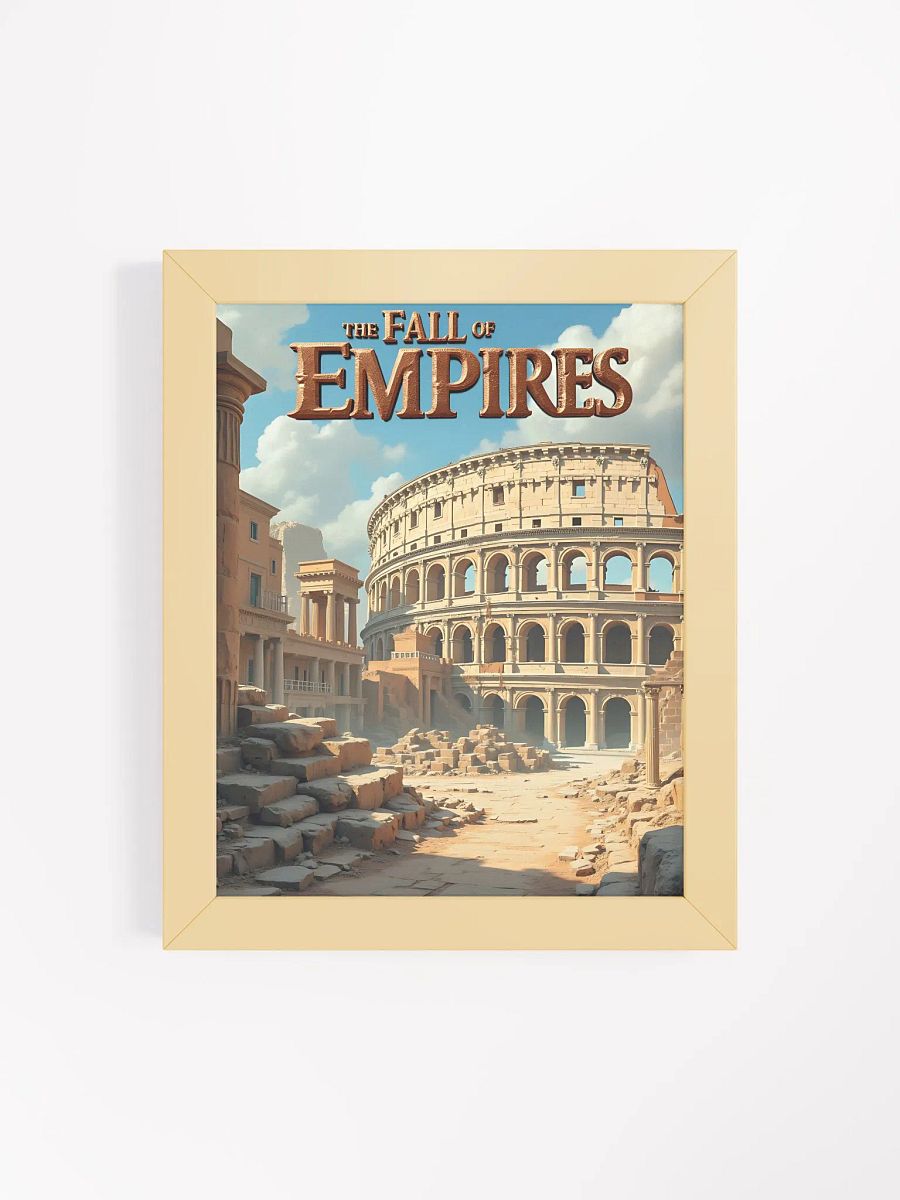 Decadence Remnants: Framed Matte Poster product image (4)
