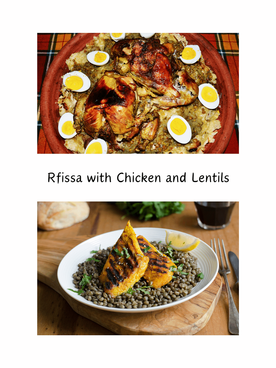 Rfissa: Moroccan Comfort with Chicken and Lentils product image (1)