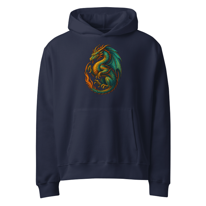 🔥 Emspiracy Dragon Oversized Fleece Hoodie 🔥 product image (25)
