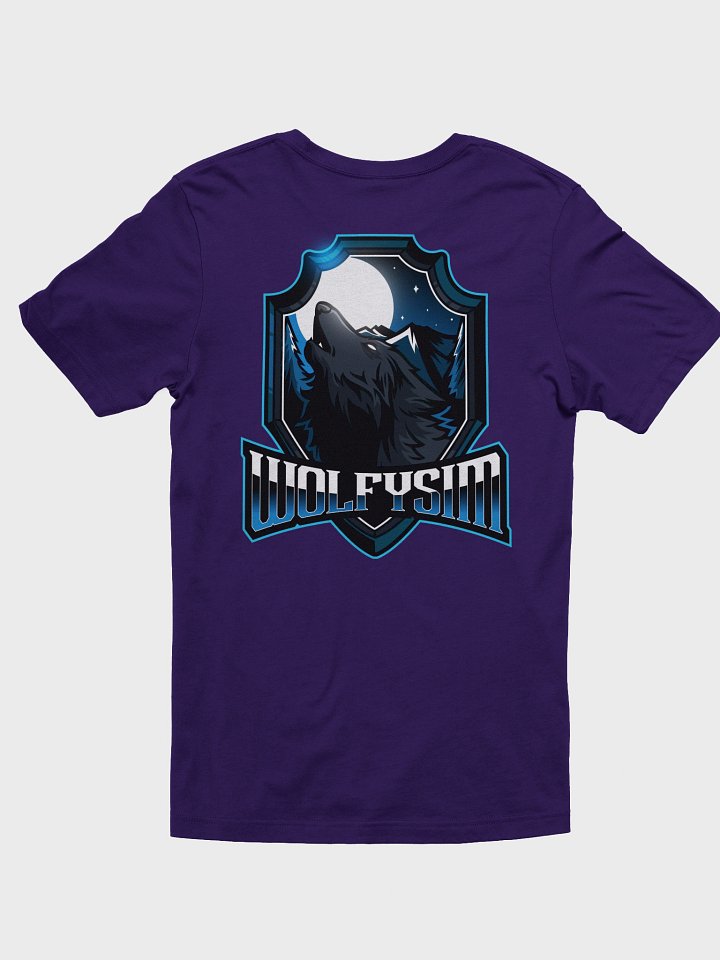 WolfySim T-Shirt Logo Front and Back product image (13)