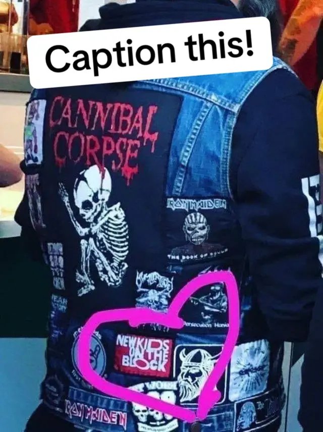 Somewhere between Cannibal Corpse and New Kids on the Block lies true emotional balance. Because even the heaviest souls need a little “Step by Step” in their chaos. 😈🎶 #rockkingbobbyd®️ #metalhumor #genxcore #chaosarmy #musicmashup 
