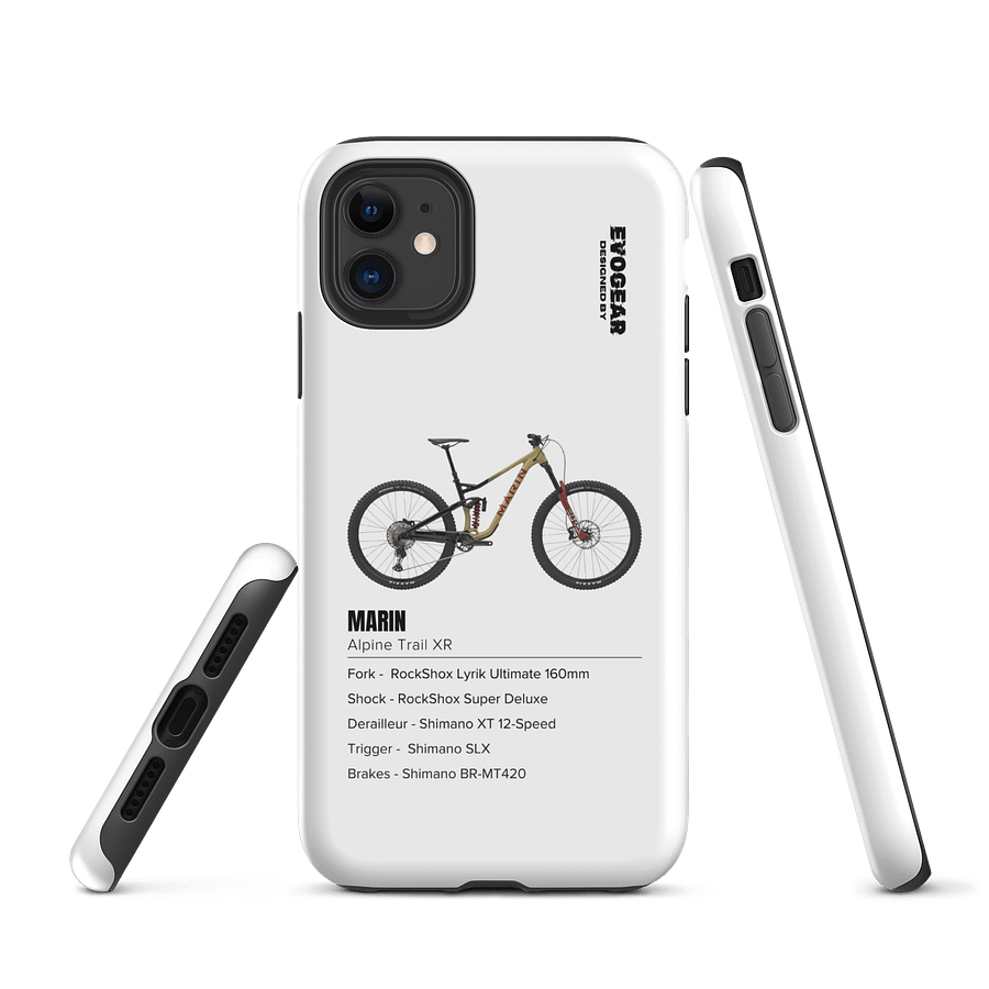 White MARIN Alpine Trail XR iPhone Case product image (1)