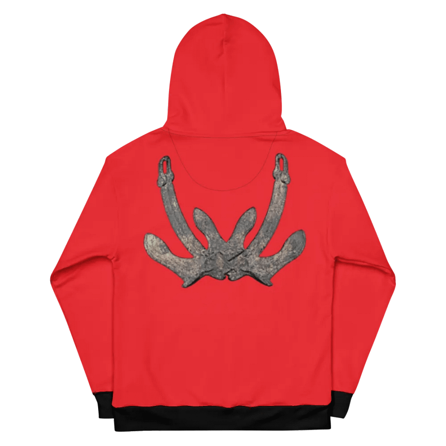 Red Anchor Hoodie product image (7)