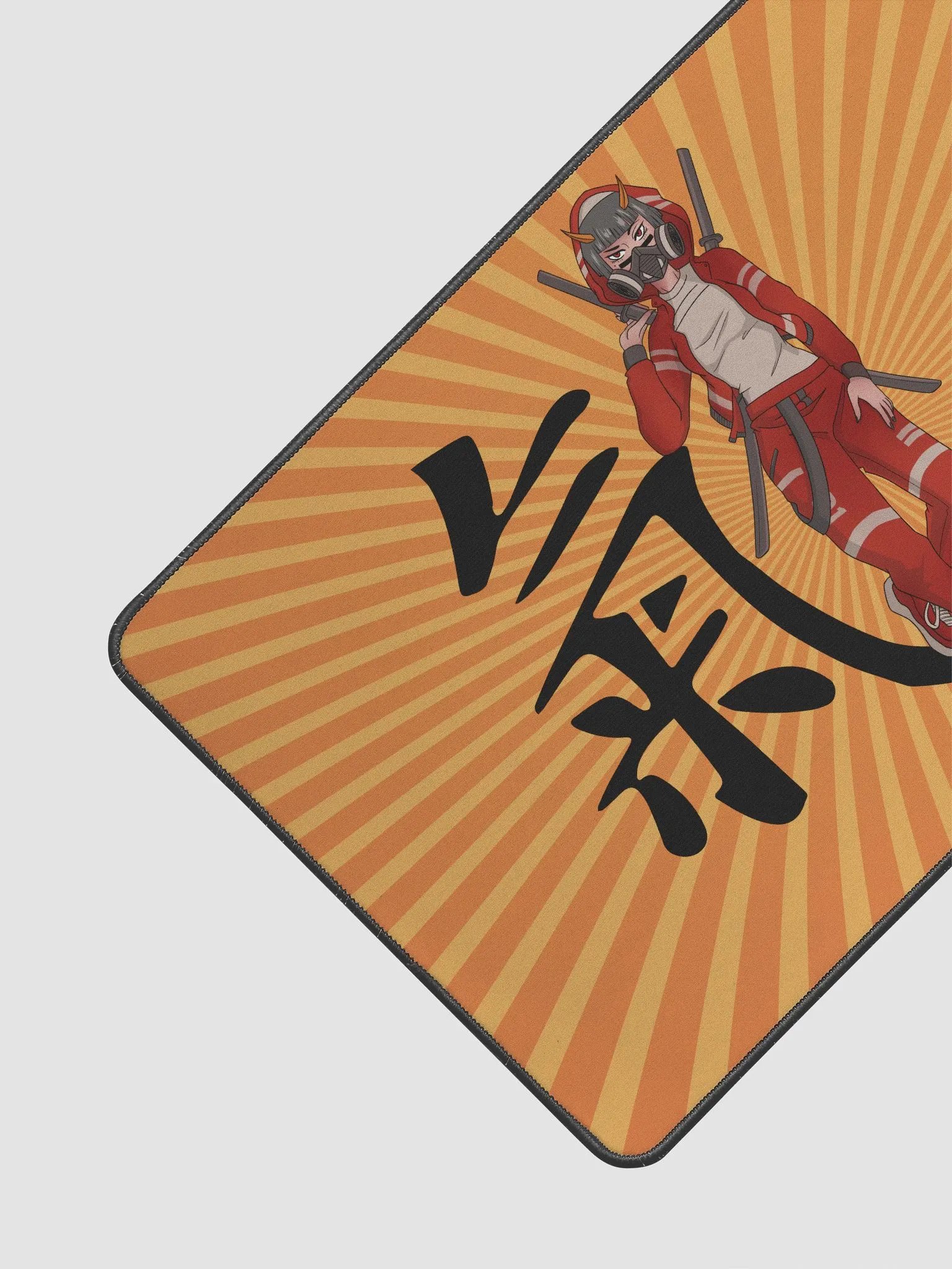 Anime Rising Sun XXL Gaming Mousemat product image (3)