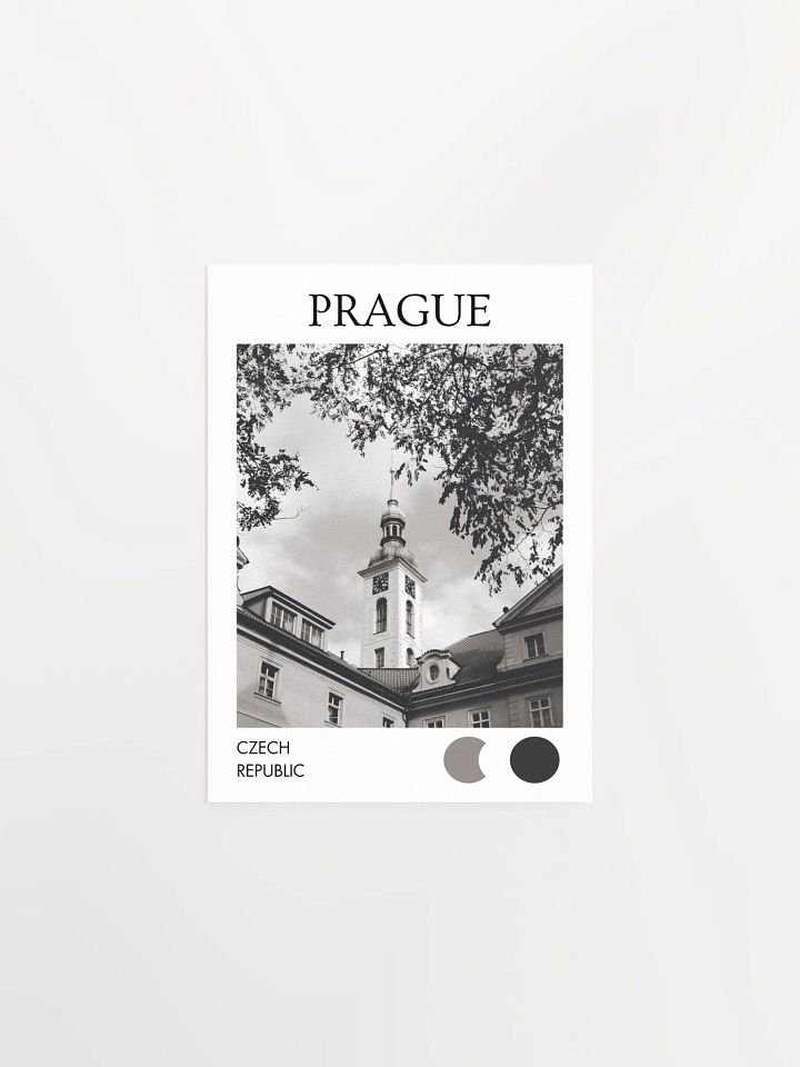 Spires of Prague II - Black & White product image (1)