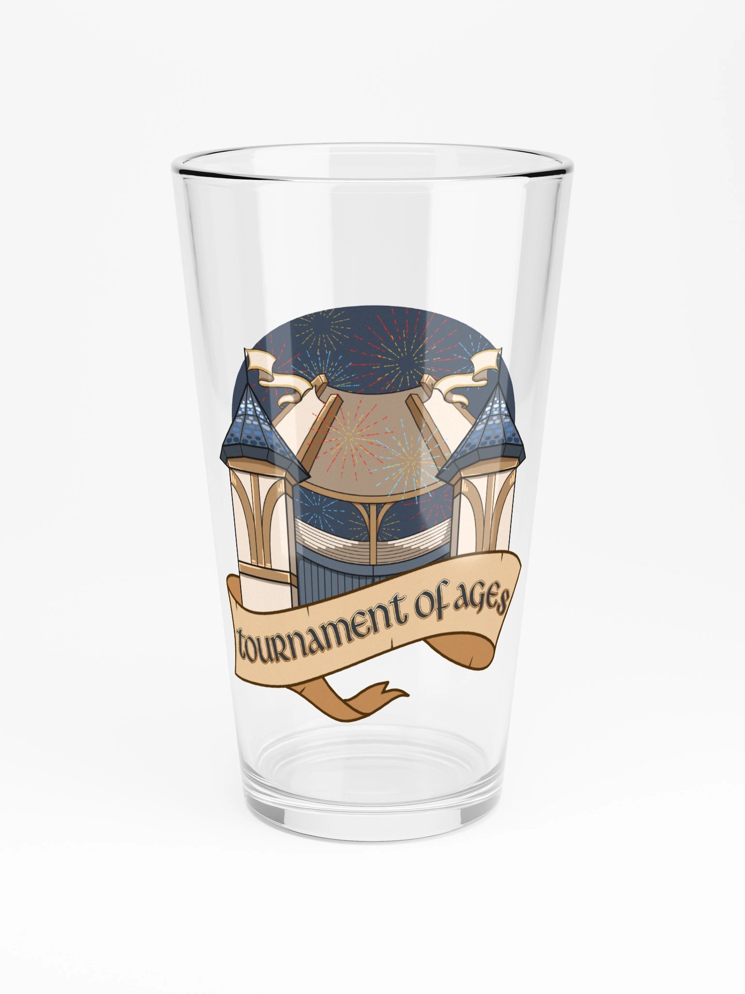 Coliseum Sky - Fireworks Version - Pint Glass product image (3)