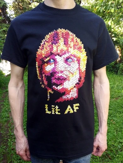 Lit AF Shirt product image (1)