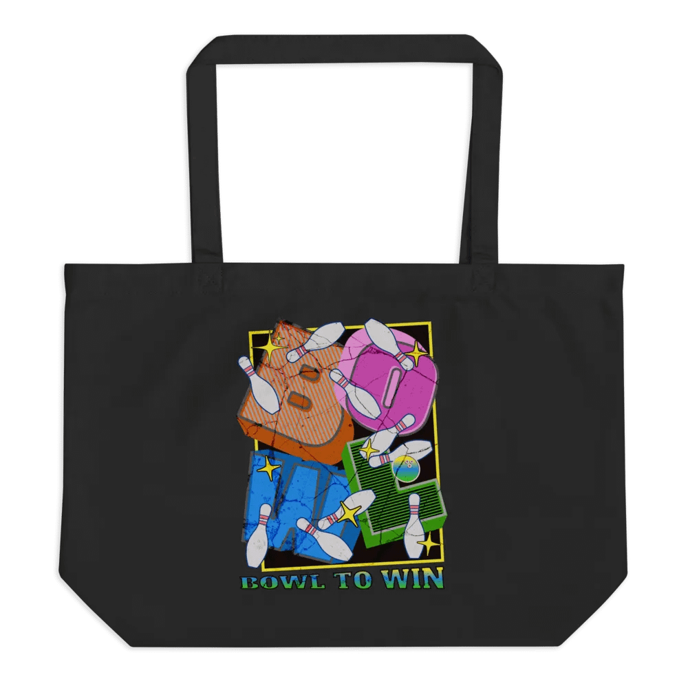 Bowl to Win Block Letter Dynamic Tote product image (1)