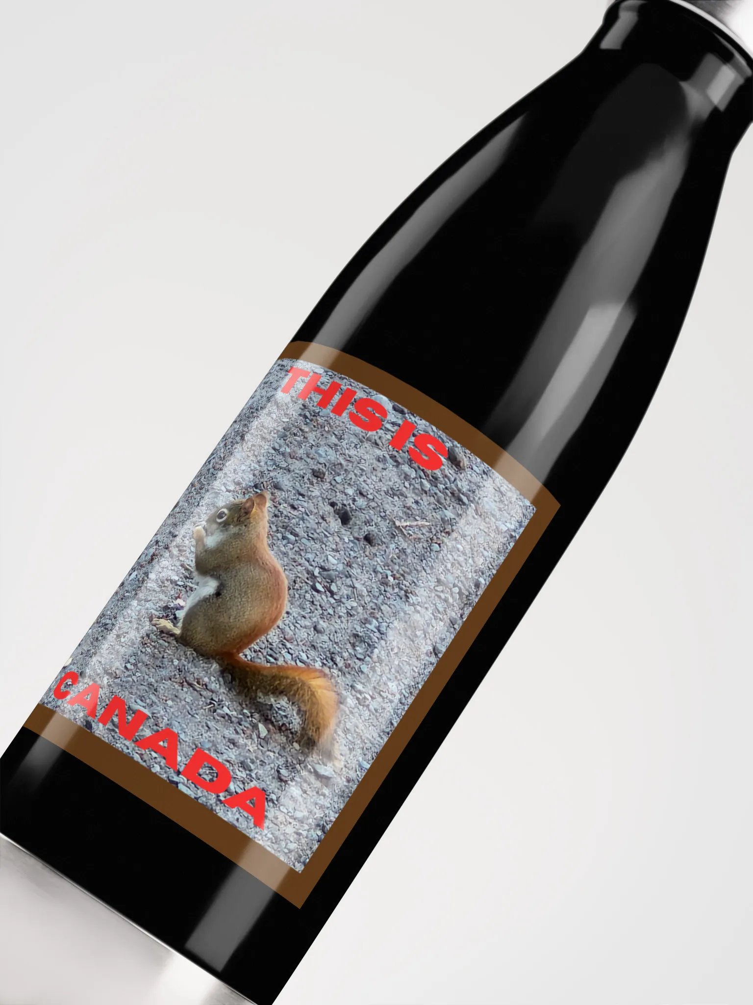 Adorable Red Squirrel Water Bottle product image (5)