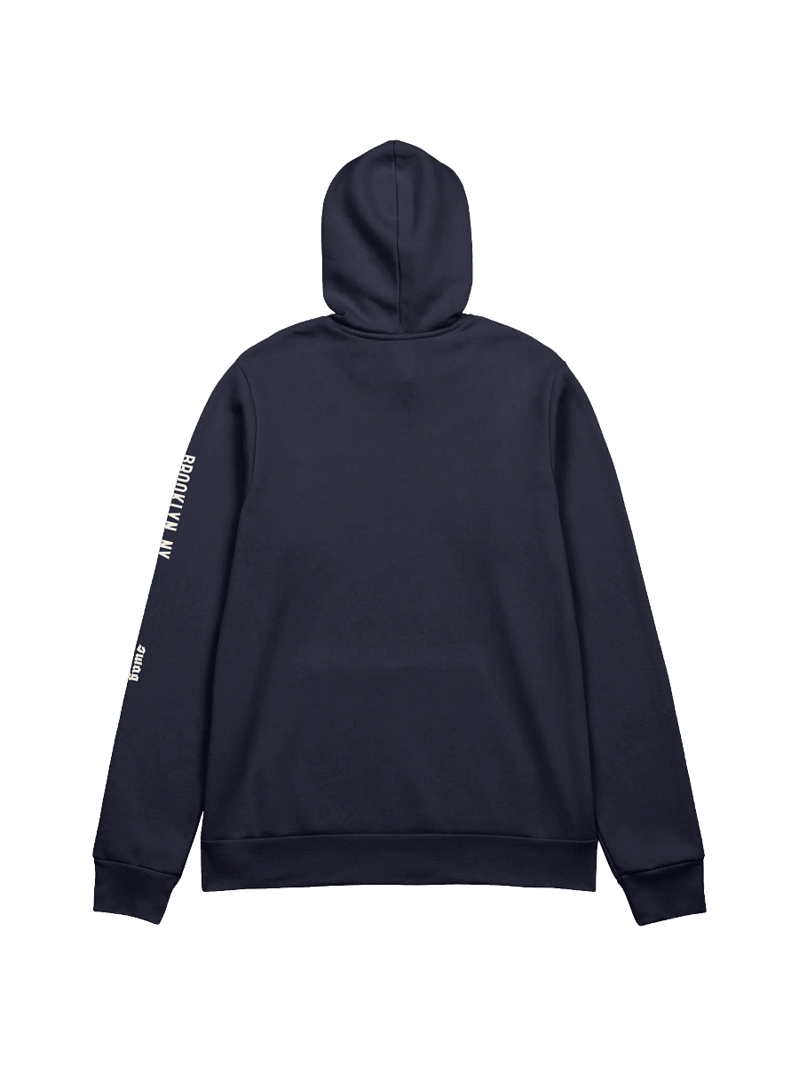 Park Slope Dog Navy Blue Supersoft Bella+Canvas Hoodie product image (2)