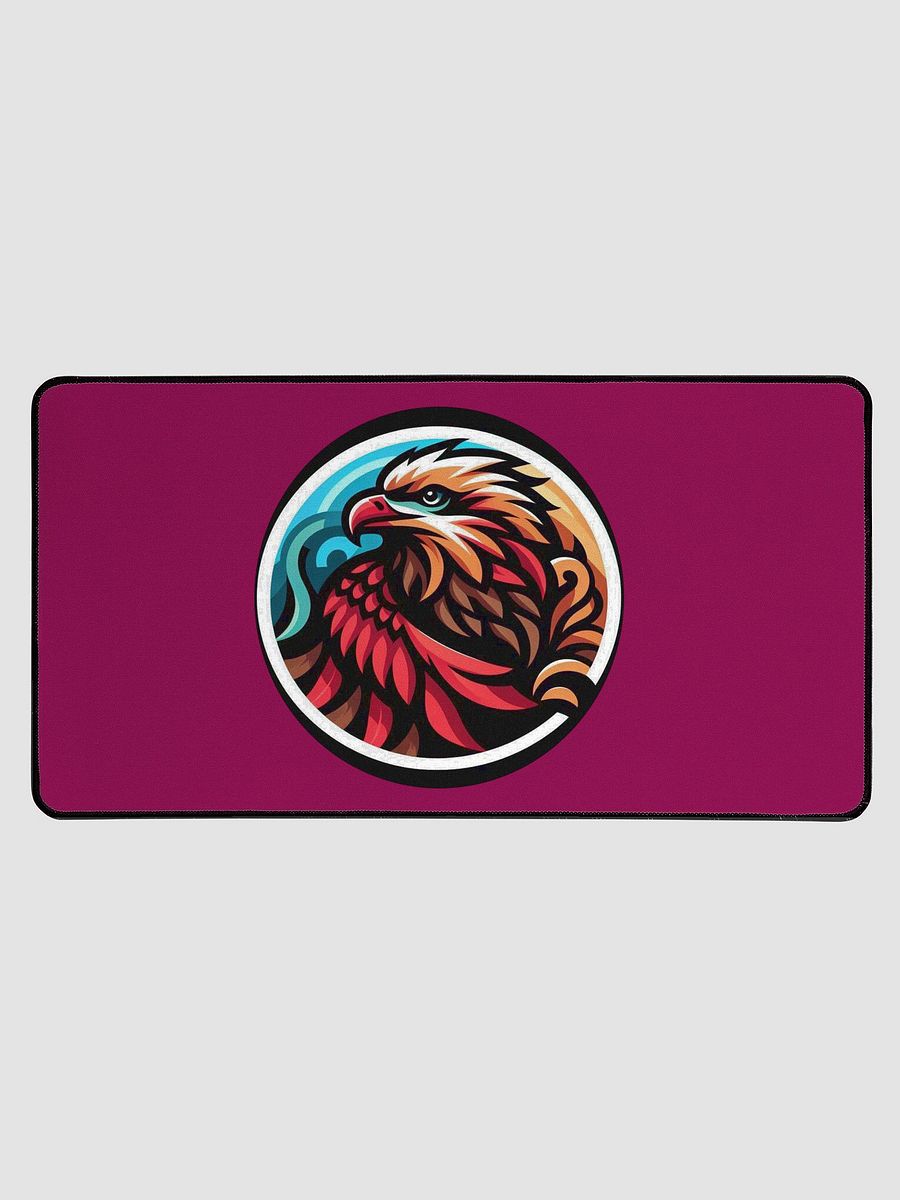 Vibrant Eagle Head Desk Mat product image (1)