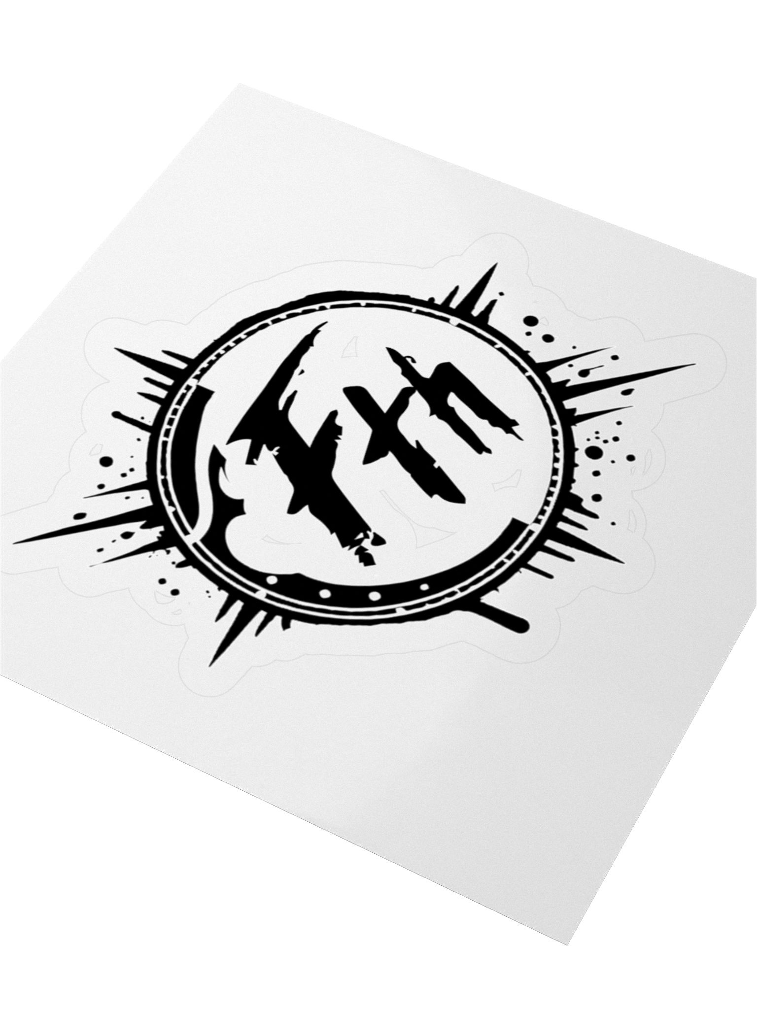 Fatefully Tragic Hero Logo Sticker product image (11)