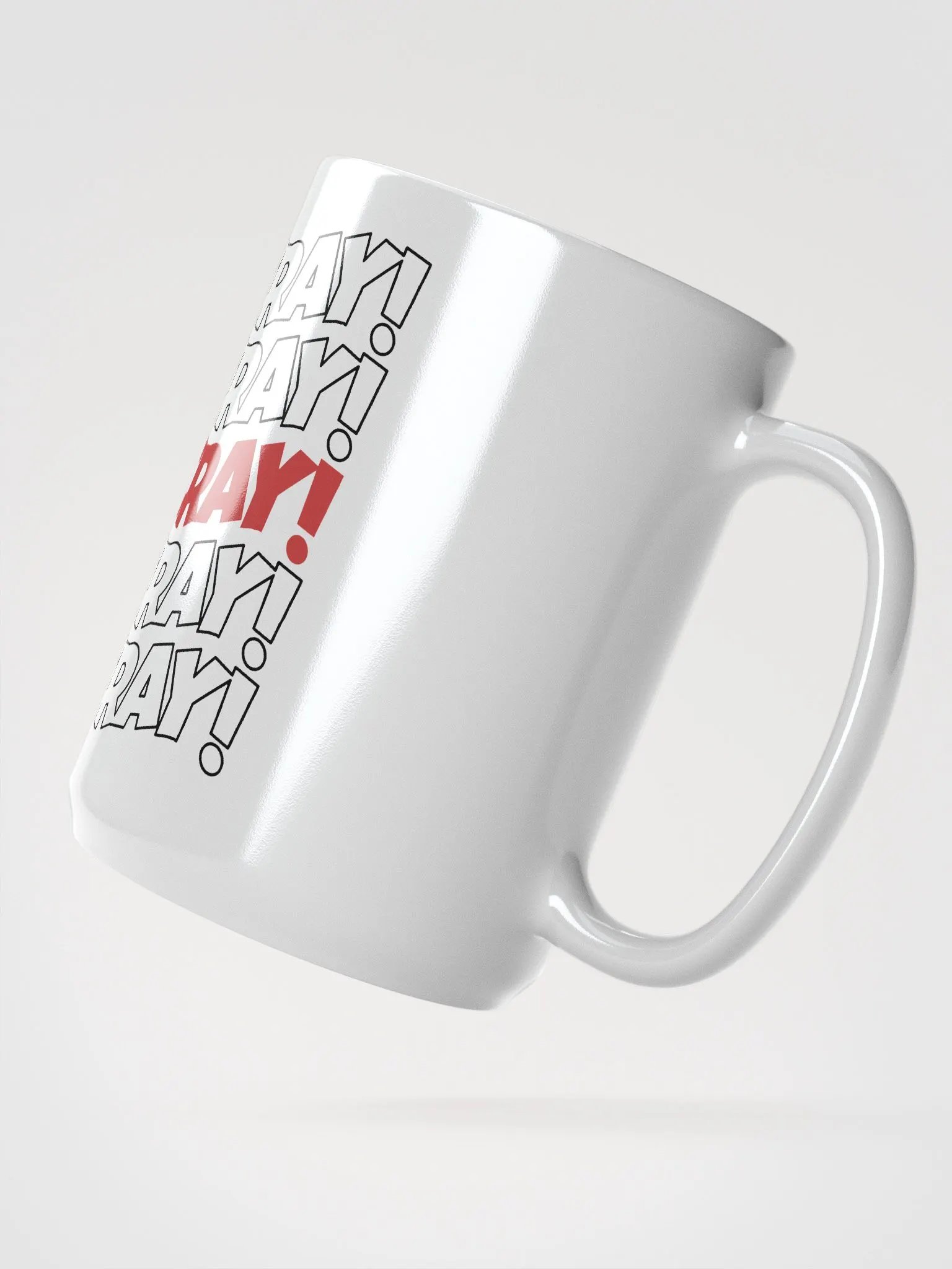 He's cray cray! Mug (red/black) product image (2)