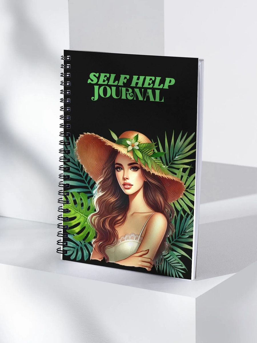 Tropical Self-Help Spiral Notebook product image (4)