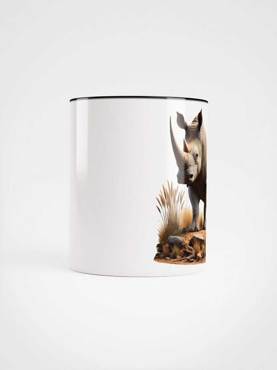 Savanna Rhino Ceramic Mug. product image (4)