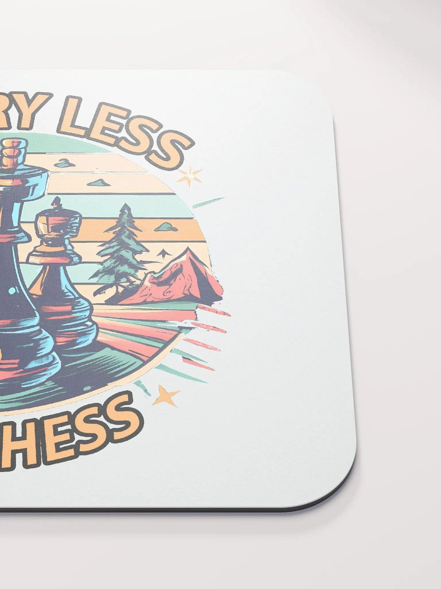 WORRY LESS PLAY CHESS - Classic Mouse Pad product image (5)