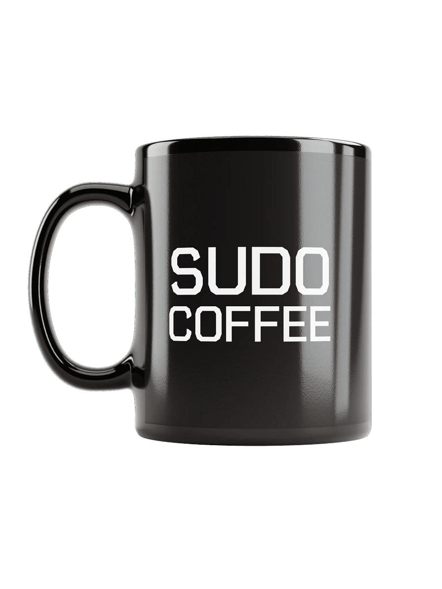 Sudo Coffee Black Mug product image (3)