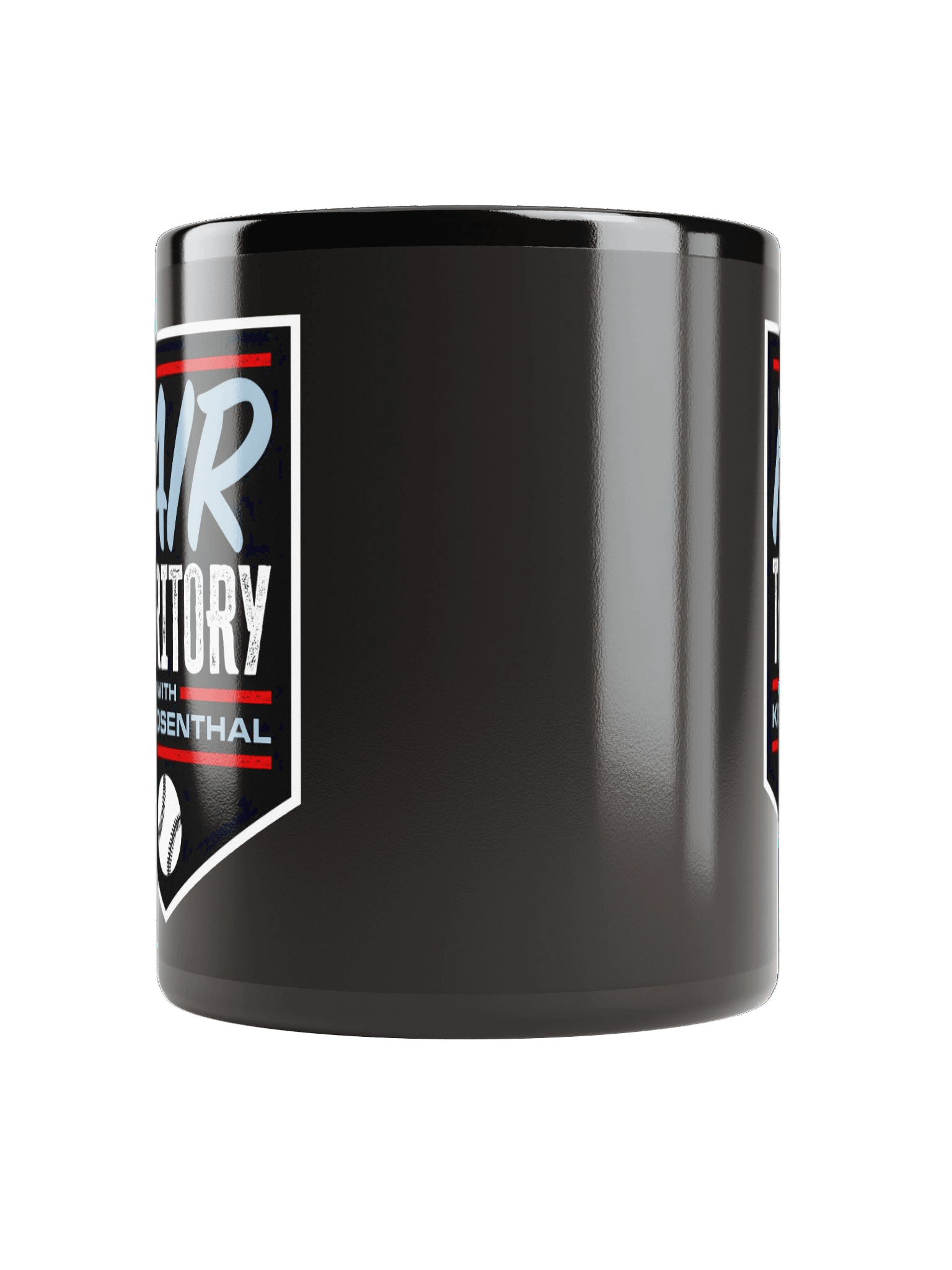 Fair Territory with Ken Rosenthal Glossy Black Mug product image (5)