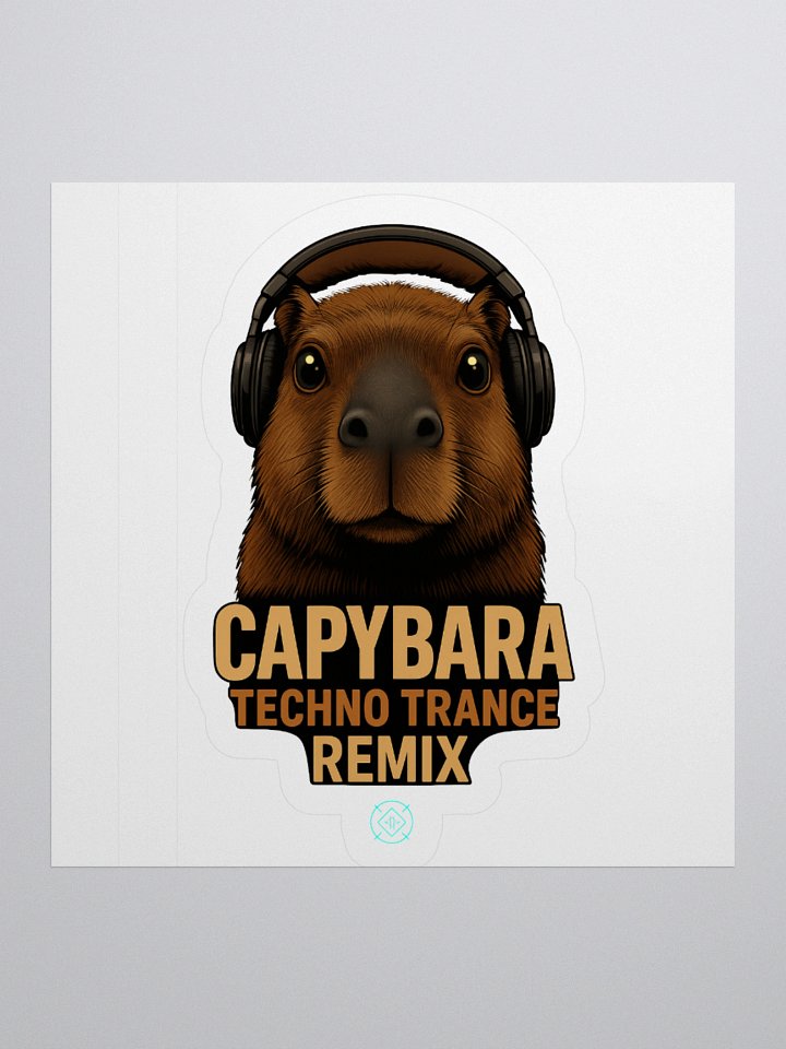 Capybara Sticker RA product image (1)