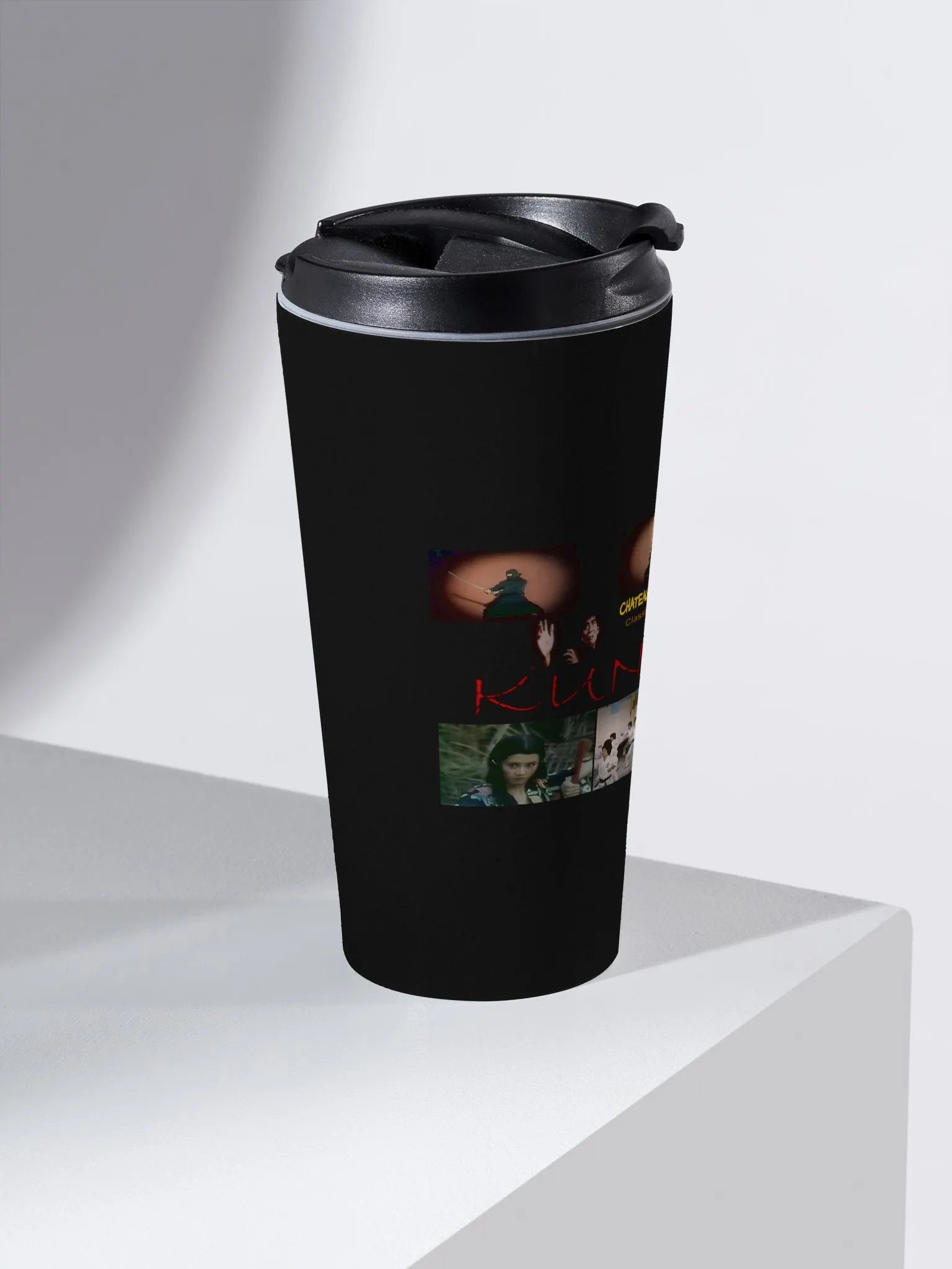 "Turbid" Kung Fu Collage Stainless Steel Travel Mug product image (2)