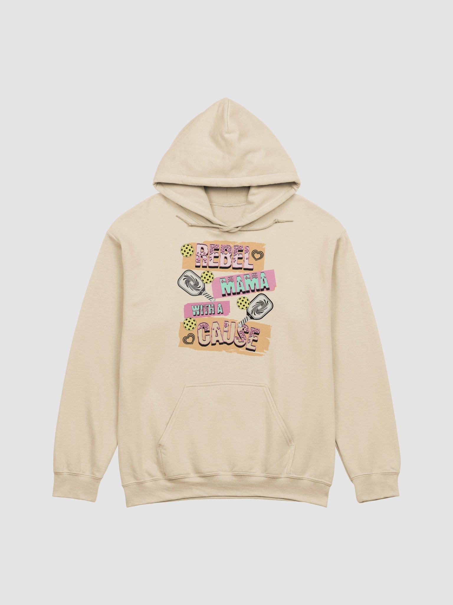 Rebel Mama With A Cause Pickleball Classic Hoodie product image (19)