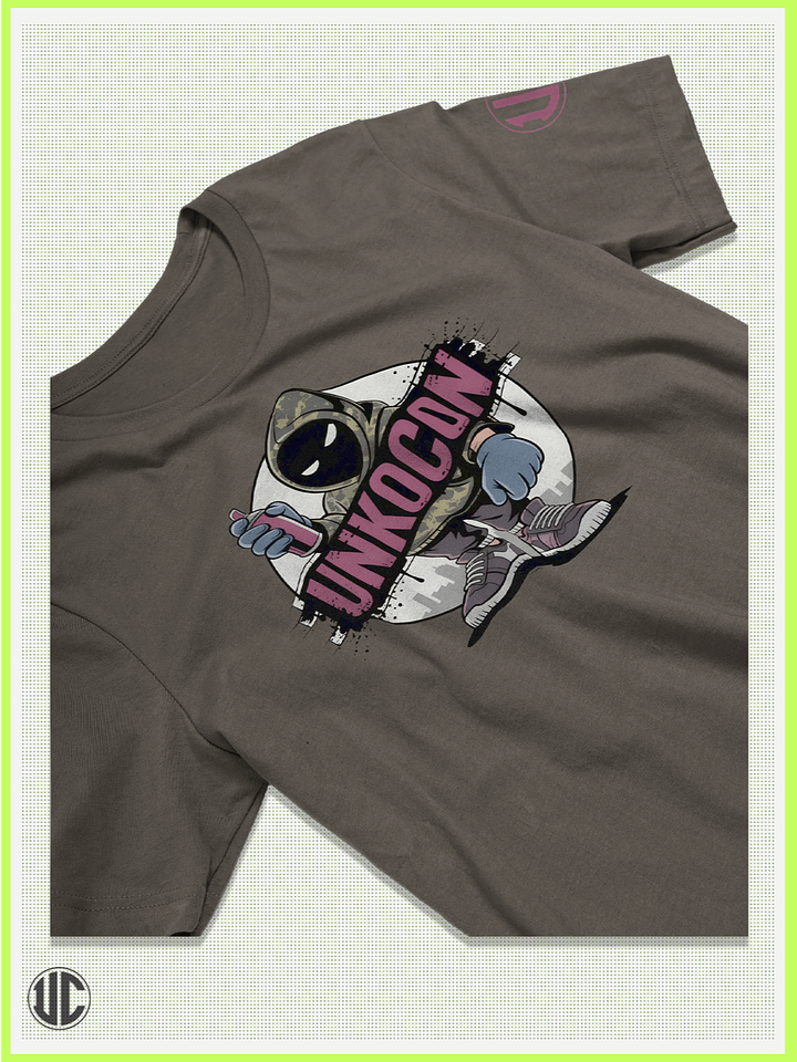 UnkoCon Graff Artist – Streetwear Spray Can Graphic Tee product image (2)