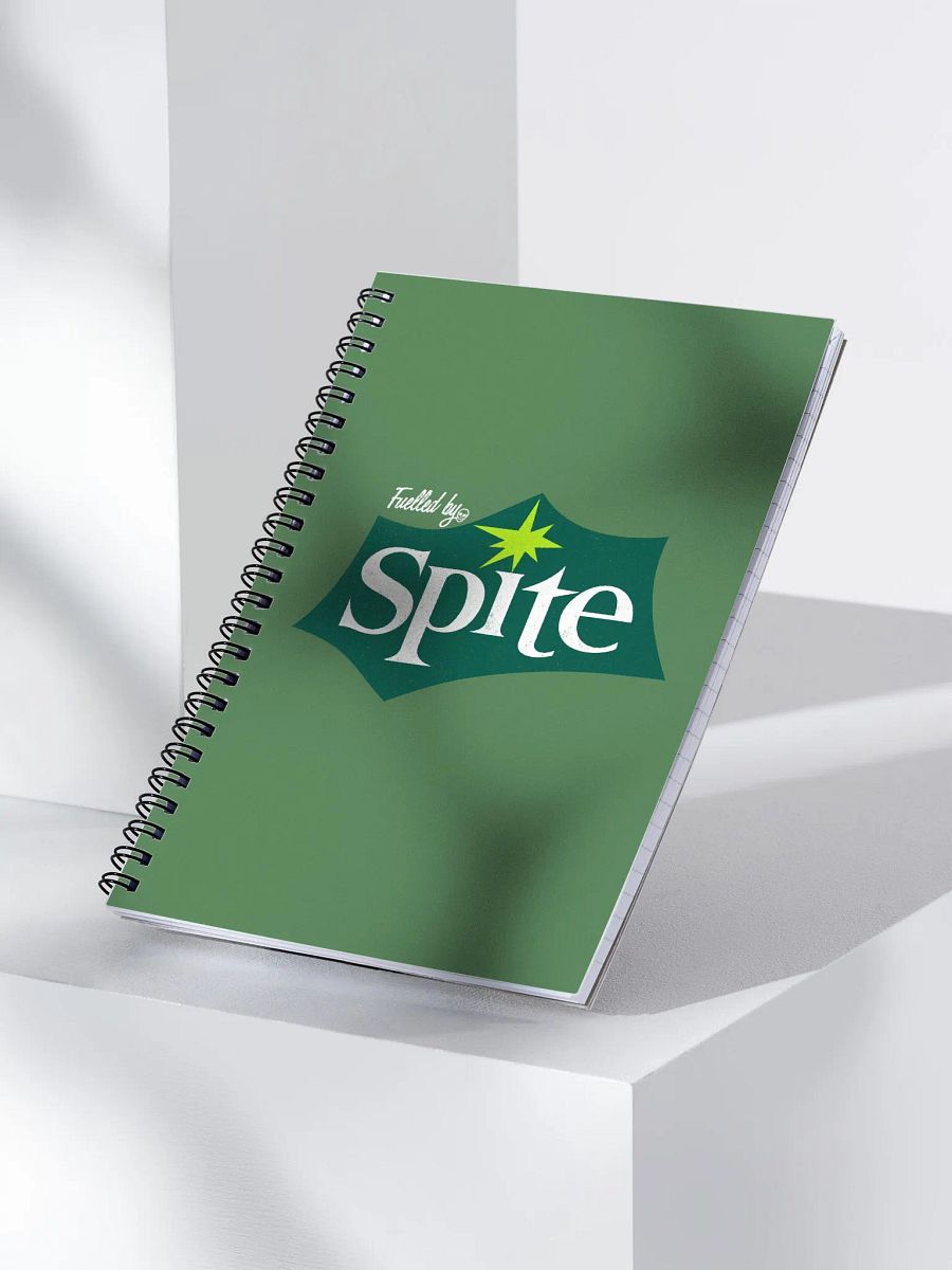 Fuelled by Spite - Spiral Notebook product image (3)