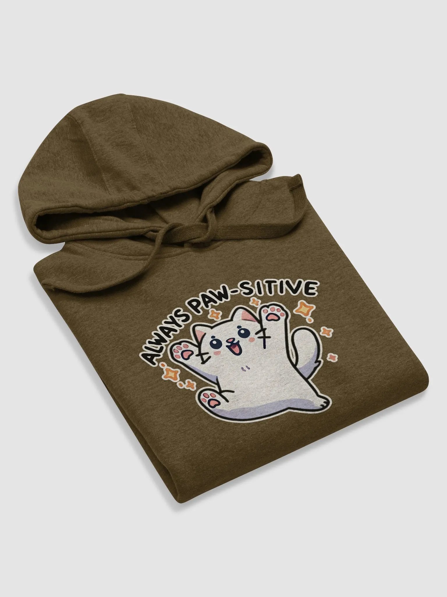 Always paw-sitive dark hoodie product image (5)