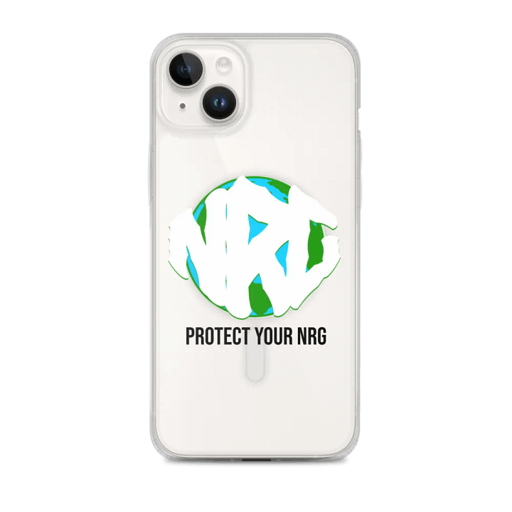 'Protect Your NRG' MafSafe Clear Case for iPhone product image (1)