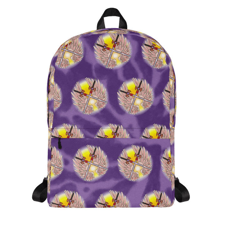 DreamWarrior Logo Pattern Backpack product image (1)