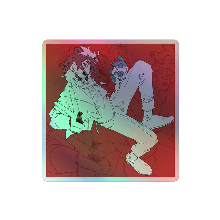 Holographic Pandadorf Sticker product image (2)