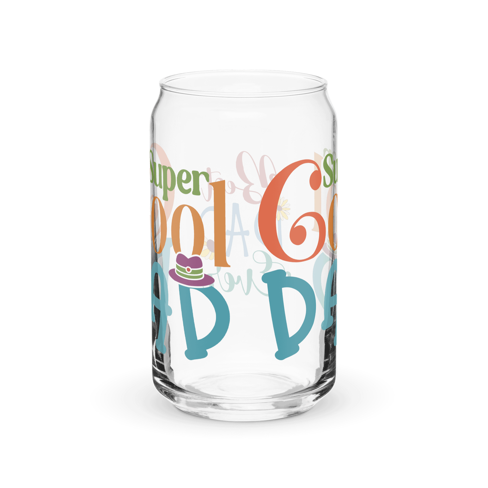 Super Cool Dad Can-Shaped Glass product image (3)